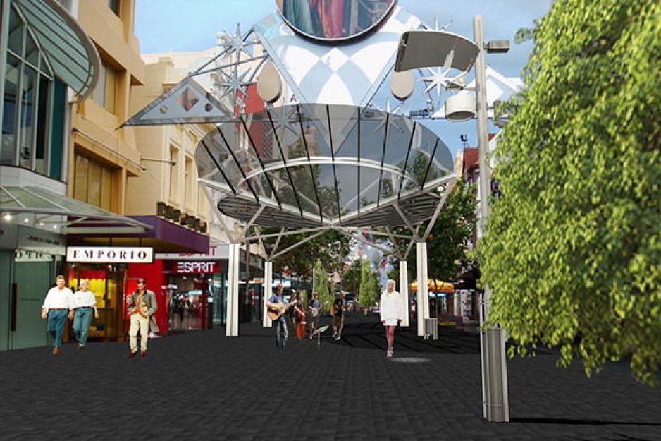 Hat Street Mall, vibrancy, leisure oriented use,